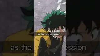 The Evolution of Izuku Midoriya: From Quirkless to Hero #shorts