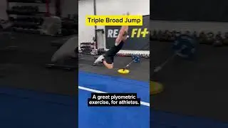 Triple Broad Jump - Great plyometric exercise, for athletes