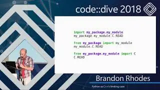 Python as C++’s limiting case - Brandon Rhodes - code::dive 2018