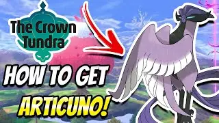 HOW TO GET GALARIAN ARTICUNO IN POKEMON SWORD AND SHIELD CROWN TUNDRA DLC EXPANSION