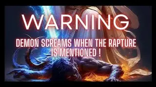 WARNING - A DEMON SCREAMS WHEN THE PASTOR MENTIONS THE RAPTURE !