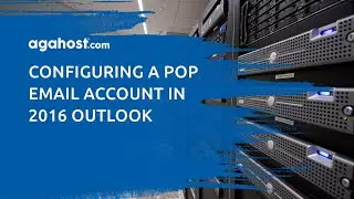 Configuring a POP email account in Outlook 2016
