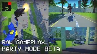 RAW Gameplay 'party mode beta' in Amazing Frog? (QMMT Part 4)