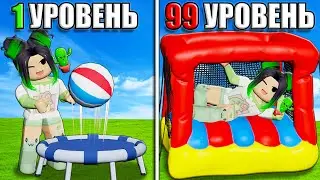 СТРОЮ СВОЙ РАЙ В ТАЙКУНЕ! Roblox Bounce House Tycoon