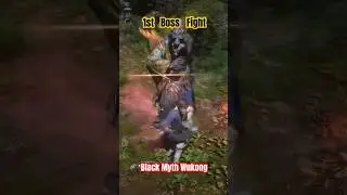 Sent The BOSS Guangzhi Flying 😆🫡 #wukong #blackmythwukonggameplay #gaming #games #guangzhi #pcgaming
