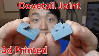 3D Printed Dovetail Joint Its Simple