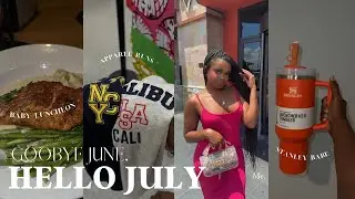 GOODBYE JUNE, HELLO JULY | LET'S CATCH UP, 90S CONCERT, I'M A STANLEY BABE NOW, NEW NIECE, & MORE
