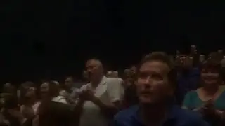 Премьера фильма «Крым» в Севастополе люди аплодируют стоя