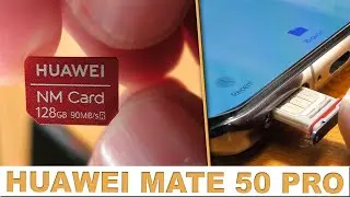 Huawei Mate 50  Pro & Nano Memory Card (How to Insert, X ray photos)
