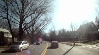 "Silent Drive" from Arlington into Cambridge - GoPro HD Hero