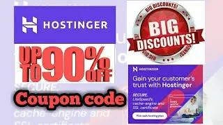 Hostinger  coupon code 2022 upto 90%OFF promo code of hostinger |100% worked | Future safe earnings