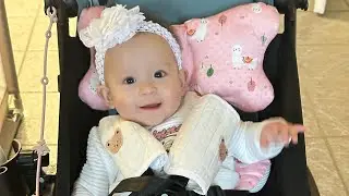 Baby is happy Going to a walk | #YsabelleRose