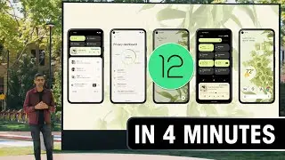 Android 12 launch event in 4 minutes