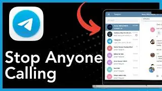 How to stop anyone from calling you on Telegram on your pc or laptop