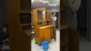 Красим буфет с юмором 