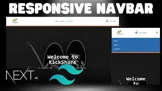 Lets Build A Responsive Navbar | Nextjs Tailwindcss | Beginner Project | Part1