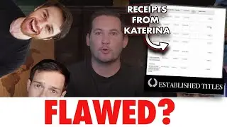I Spoke to Established Titles & Got *Receipts.* Not a YouTube Scam?! Response @ScottShaferBusiness