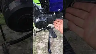 🛠 Ровняю подножку водителя мопед Альфа 