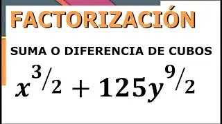 Factorización de la suma o diferencia de dos cubos - SimpleAlgebra1