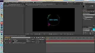 Radial Audio Spectrum Adobe After Effects CC