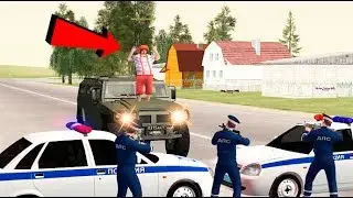 БТР ТЕРРОРИЗИРУЕТ ГОРОД ПОГОНЯ Я ДПСник В GTA RP CRMP