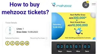 How to buy mehzooz tickets?