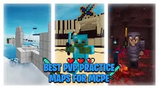 Best PvP Practice Maps for Mcpe! | BEDROCK | 1.16 |#Mcpe#gaming#PvP