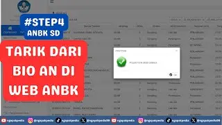 CARA TARIK SISWA DARI BIO AN KE WEB ANBK SD 