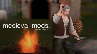 mods medievales que necesitas para el reto de las décadas en los sims 4.