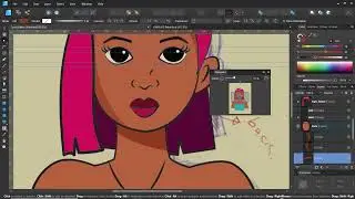 Create a Toon Style Portrait with Affinity Designer 05 Lighting and Shading