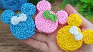 ☆~You will love these cute crocheted miniature keychains~☆ let's watch #crochet