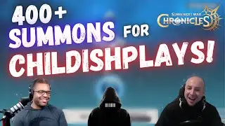 SUMMONS for NARIN HA & DARK MONKEY KING? feat. CHILDISHPLAYS! - Summoners War Chronicles