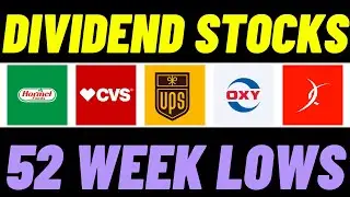 5 Dividend Stocks To Buy Now At 52 Week Lows?
