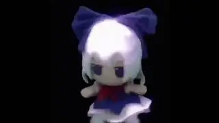 Cirno fumo disappears into the bitrate