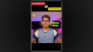 What is the difference between alliteration and consonance || Literary Devices GCSE || 