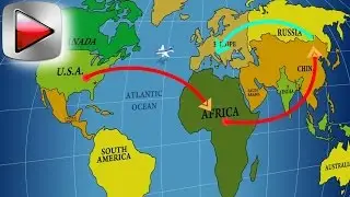 ANIMATION OF THE TRAJECTORY  in Sony Vegas. Plug-in RED GIANT Universe LINE in Sony Vegas Pro