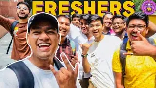 FRESHERS Welcome🪔 and MEET-UP🔥 in Delhi University 🎉 