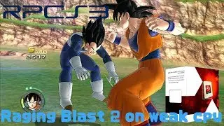 Dragon Ball Raging Blast 2 On FX 4300 | RPCS3