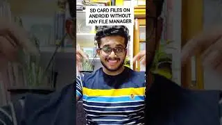 How to SD card files on Android without any file manager #HA3K