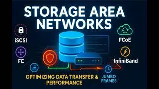 Storage Area Networks (SAN) Explained: iSCSI, FCoE, Jumbo Frames, FC, and InfiniBand