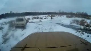 Переезд ручья  "Уча"