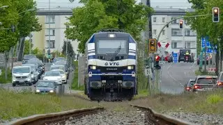 VTG 159 221-1 mit Kesselwagen in Berlin Rudow.