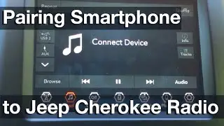 Phone pairing to a Jeep Cherokee (How to instructions)
