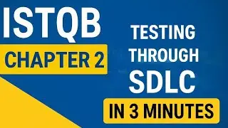 ISTQB (CTFL V4.0) Chapter 2 | Testing Throughout the Software Development Lifecycle in 3 Min