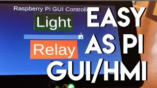 Fullscreen Raspberry Pi GUI (HMI) Using PySimpleGUI