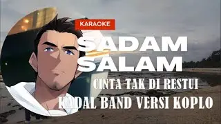 KARAOKE CINTA TAK DI RESTUI - KADAL BAND VERSI KOPLO