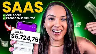 COMO CRIAR UM MICRO SAAS DO ZERO COM IA EM MINUTOS - FORMA FÁCIL Passo a Passo (Dinheiro online)
