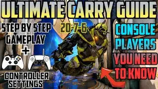 Console Players NEED TO WATCH. CONTROLLER SETTINGS and ADC GUIDE! HOW TO PLAY Predecessor.