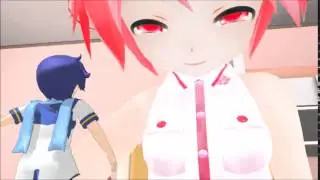 MMD GTS Chibi Teto Finger Crush