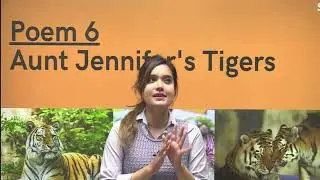Aunt Jennifer's Tigers | Poem explanation in Hindi | Flamingo | Class 12 